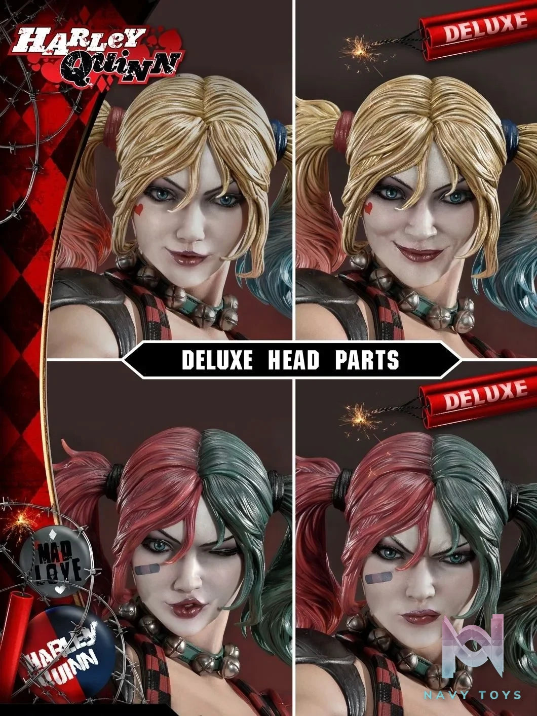 Harley Quinn - Batman - Prime 1 Studio ( MMDC - 36DX) resin statue Prime 1 Studio anime figure