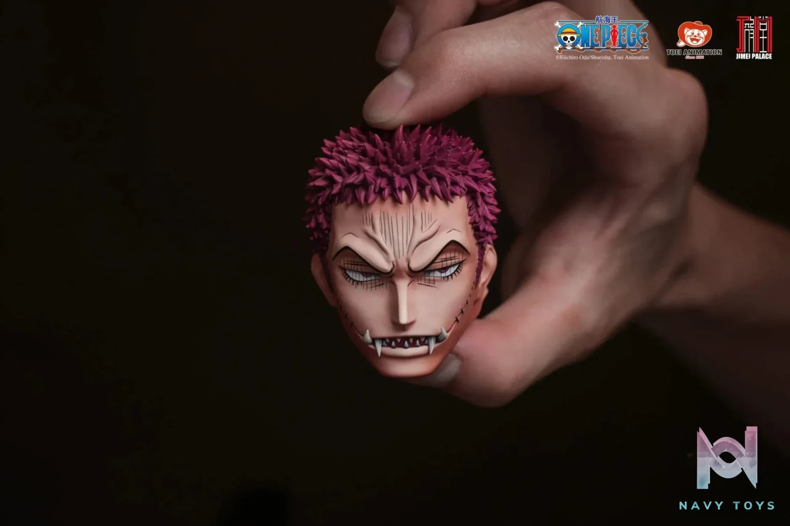 JIMEI PALACE Studio - One Piece Katakuri (Licensed) resin statue Navy Toys anime figure