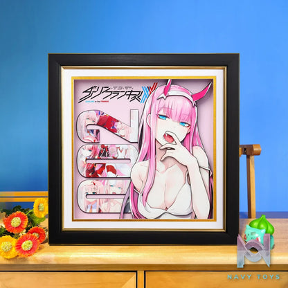 Yu Zhi Jiang Studio – Zero Two 3D Decorative Painting Darling in the FRANXX