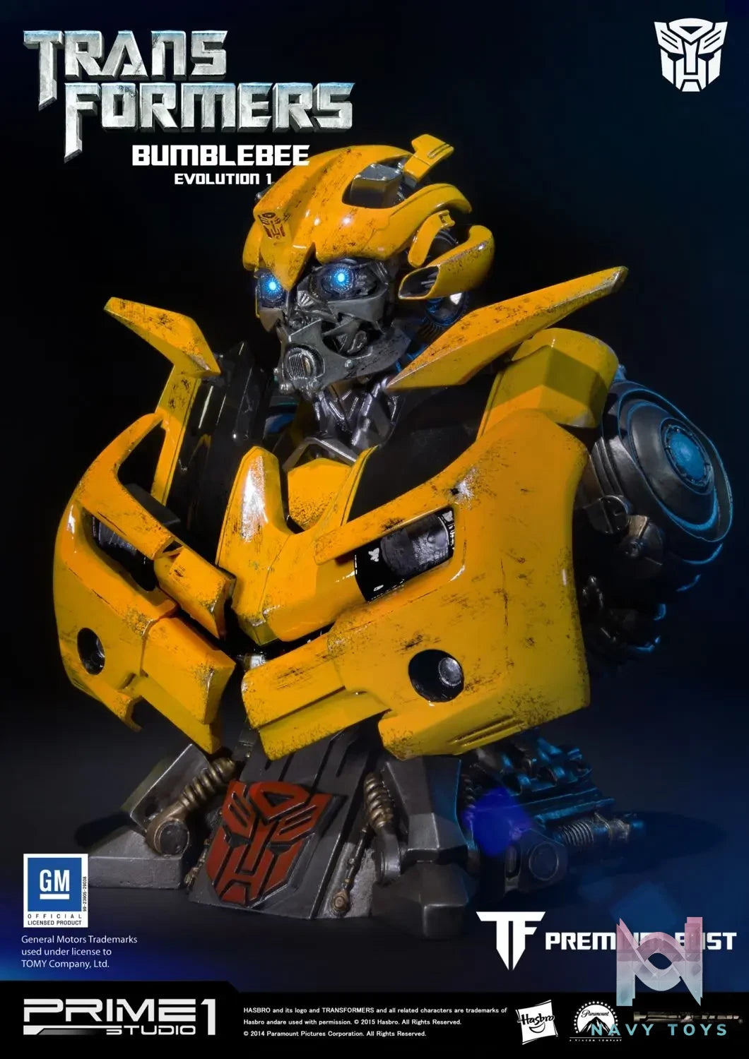 Prime 1 Studio – Premium Bust Transformers (Film) Bumblebee PBTFM-06 (Licensed)