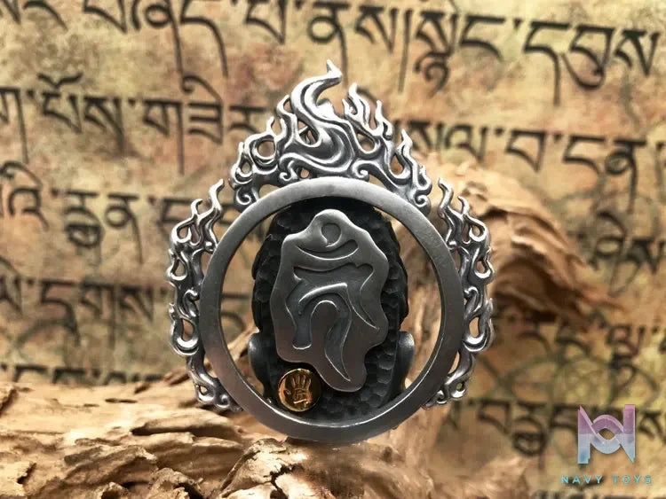Shou Jiang Studio – Custom Original Design Fudo Myoo Men’s Pendant Original