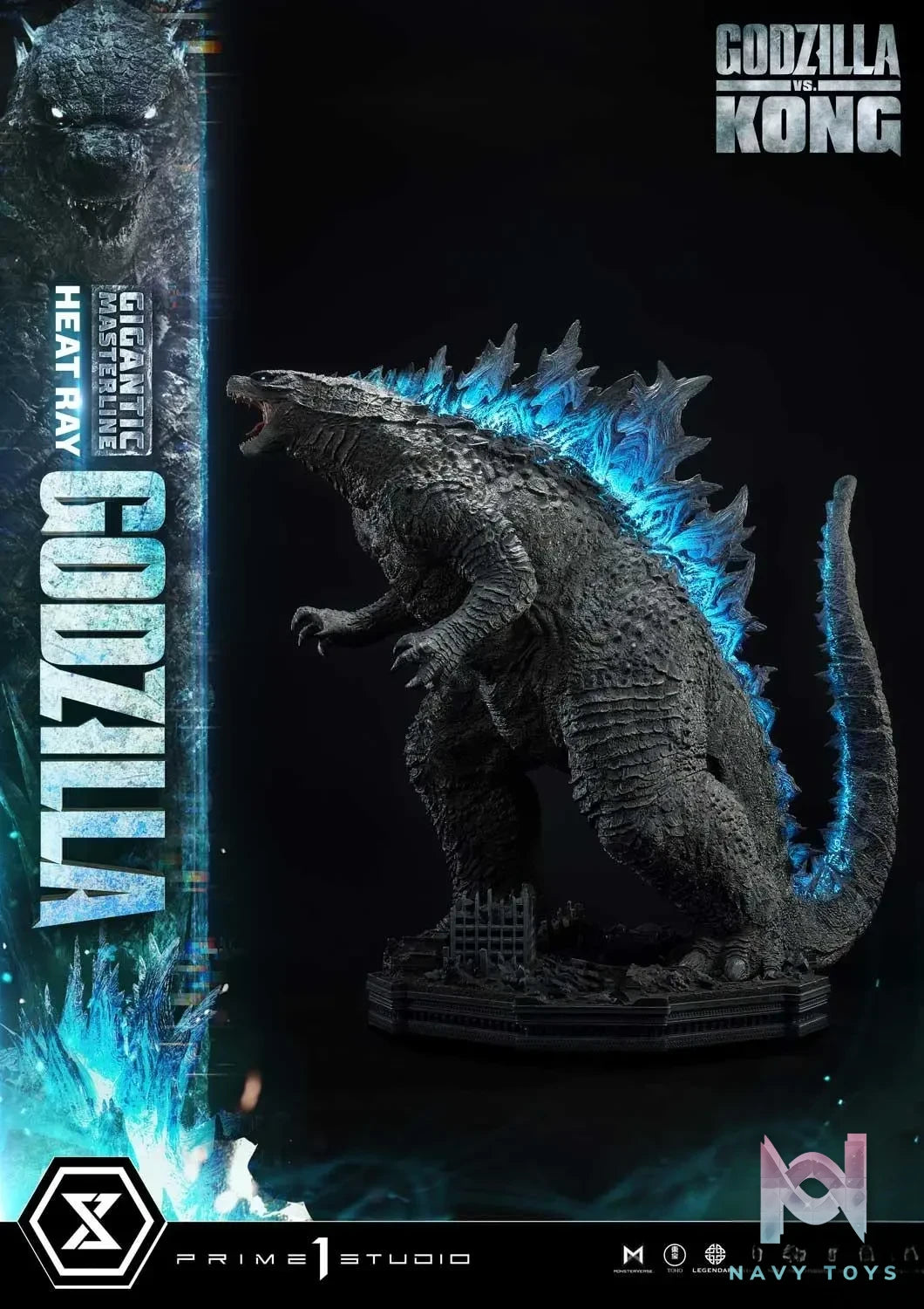 Prime 1 Studio – Gigantic Masterline Godzilla vs Kong Heat Ray Godzilla GMGVK-02 (Licensed)
