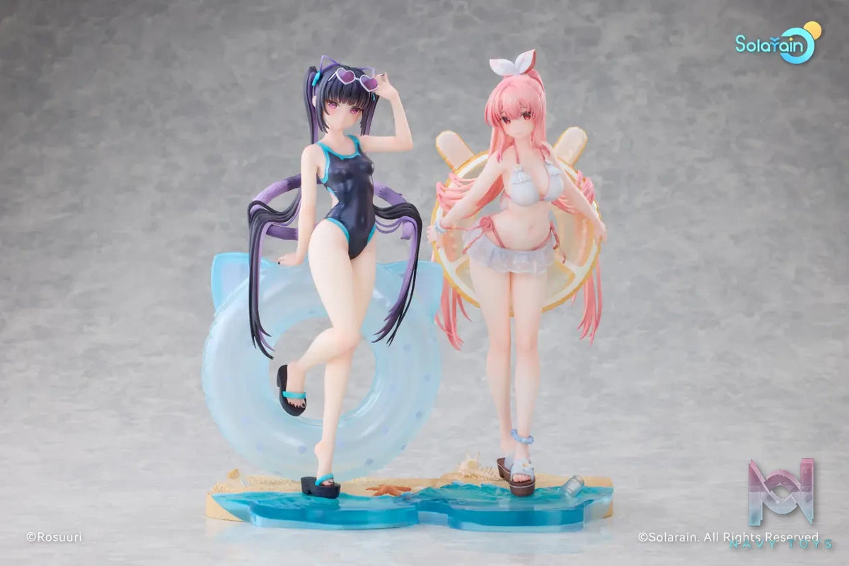 Solarain Toys – Original Cheshire Cat Mika & White Rabbit Rosu 1/7 Swimsuit ver. (Licensed)