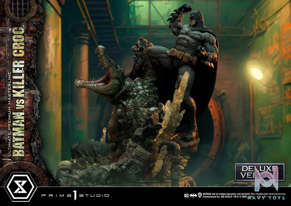 Prime 1 Studio – Ultimate Premium Masterline Batman (Comics) Batman Versus Killer Croc UPMDC-07 UPMDC-07DX UPMDC-07DXS (Licensed)