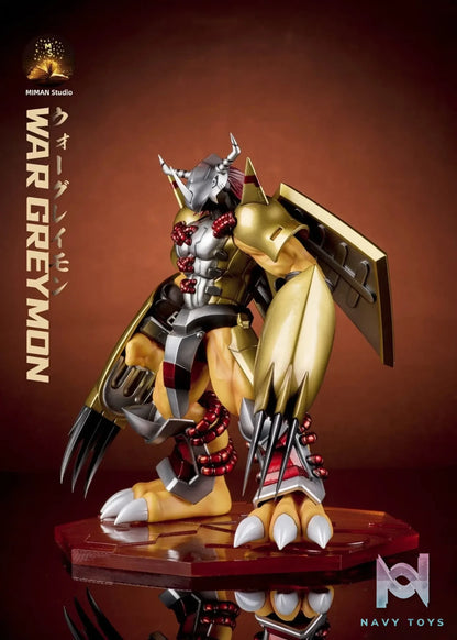 Mi Man Studio – Digimon WarGreymon and Agumon