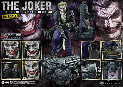 Prime 1 Studio – Ultimate Premium Masterline Batman (Comics) The Joker (Concept Design by Lee Bermejo) UPMDC-15 UPMDC-15DX UPMDC-15DXS (Licensed)