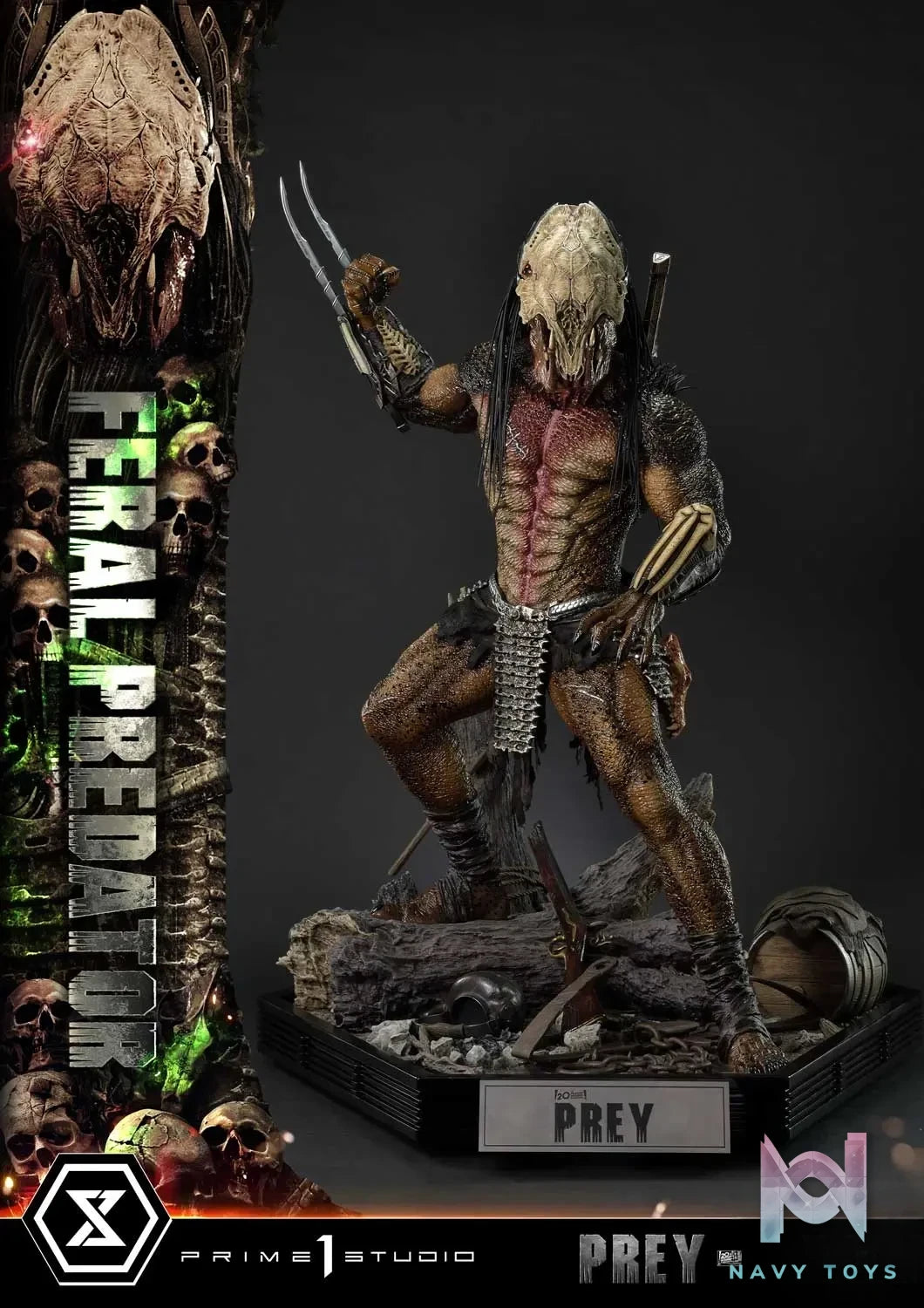 Prime 1 Studio – Museum Masterline Prey Feral Predator MMPR-07 MMPR-07DX MMPR-07DXS (Licensed)