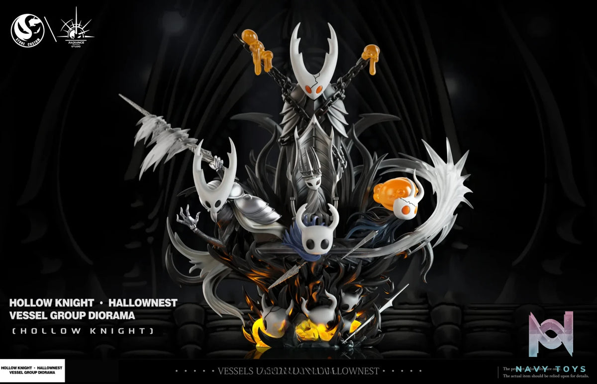 Stone Custom Studio – Scene Series Void Vessel Family Hollow Knight