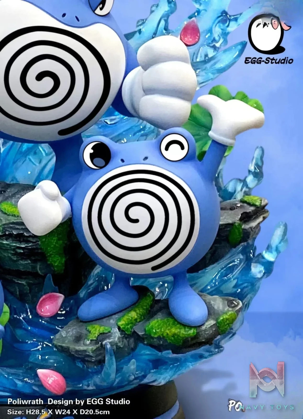 EGG Studio – Pokémon Poliwrath Evolution Series