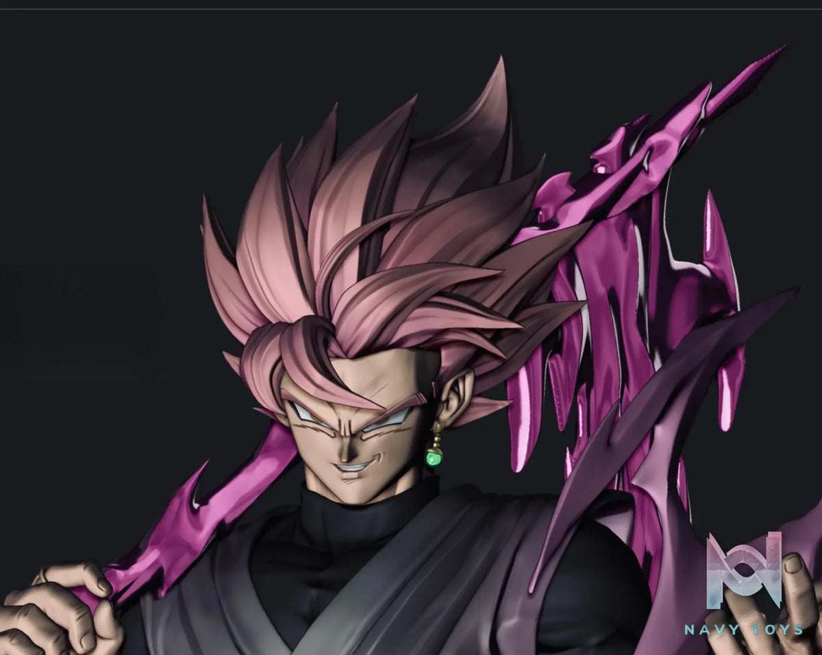 SMOKER Studio – Goku Black Super Saiyan Rose Dragon Ball