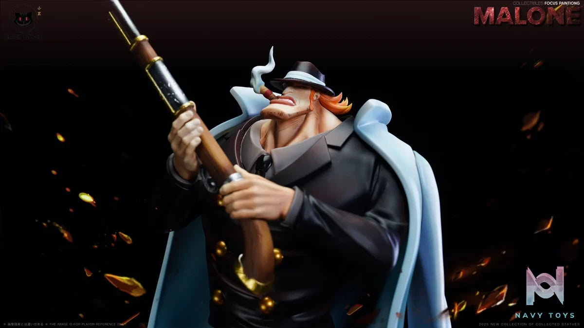 Marlon resin statue black studio anime figure
