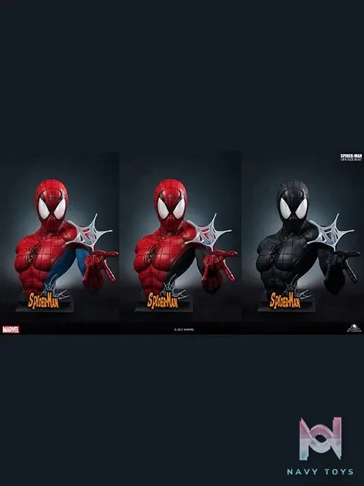 Queen Studio – Marvel 1/1 Comic Spider-Man bust (Licensed)