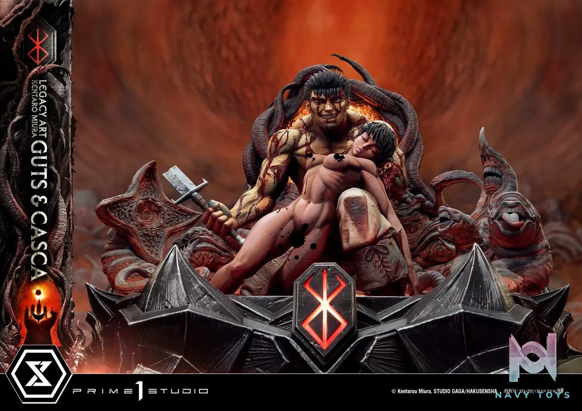 Prime 1 Studio – Legacy Art “Kentaro Miura” Berserk Guts & Casca LABR-03 LABR-03S
