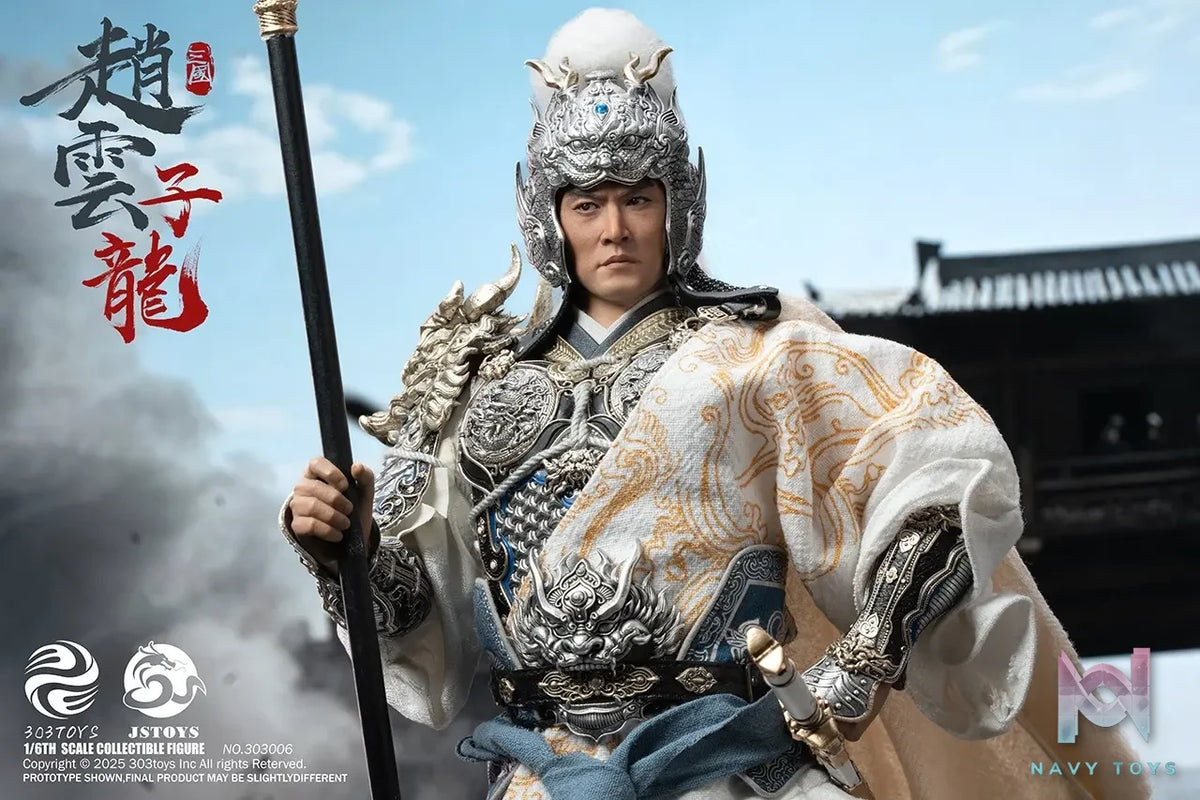 303TOYS x JSTOYS – 1/6 THREE KINDOMS – EVER-VICTORIOUS ZHAO YUN, ZILONG & LUMINOUS JADE LION 303005 303006 303007 (Licensed)