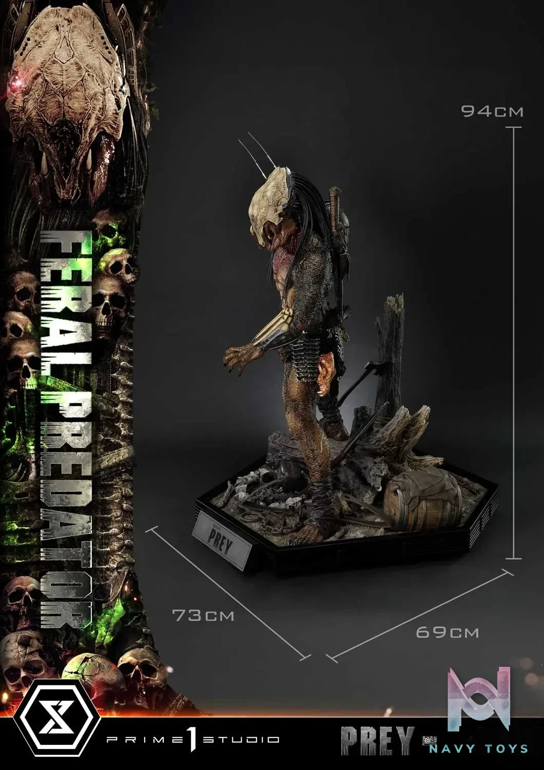 Prime 1 Studio – Museum Masterline Prey Feral Predator MMPR-07 MMPR-07DX MMPR-07DXS (Licensed)