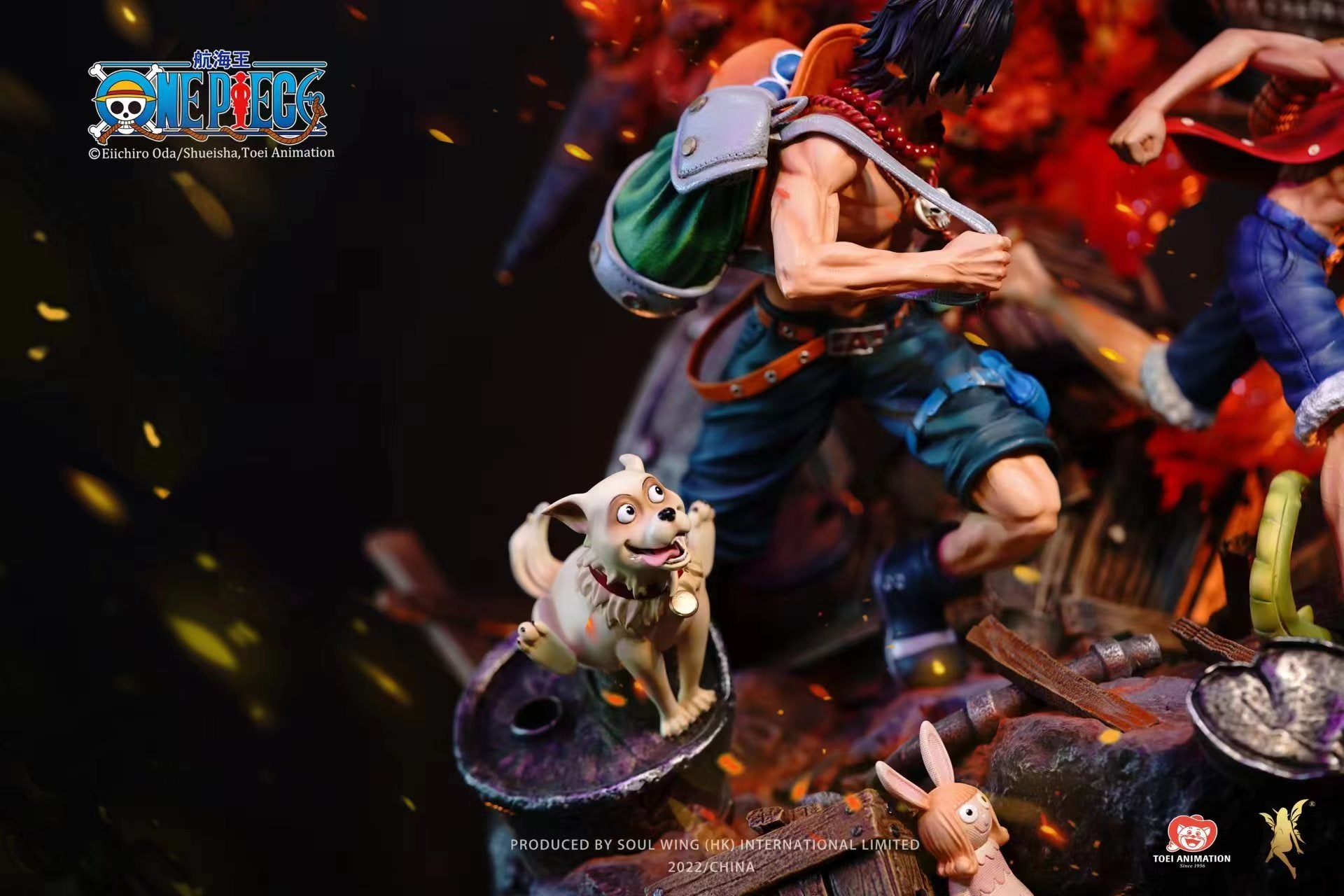 ACE,SABO,LUFFY Soul Wing Studio resin statue Soul Wing Studio anime figure