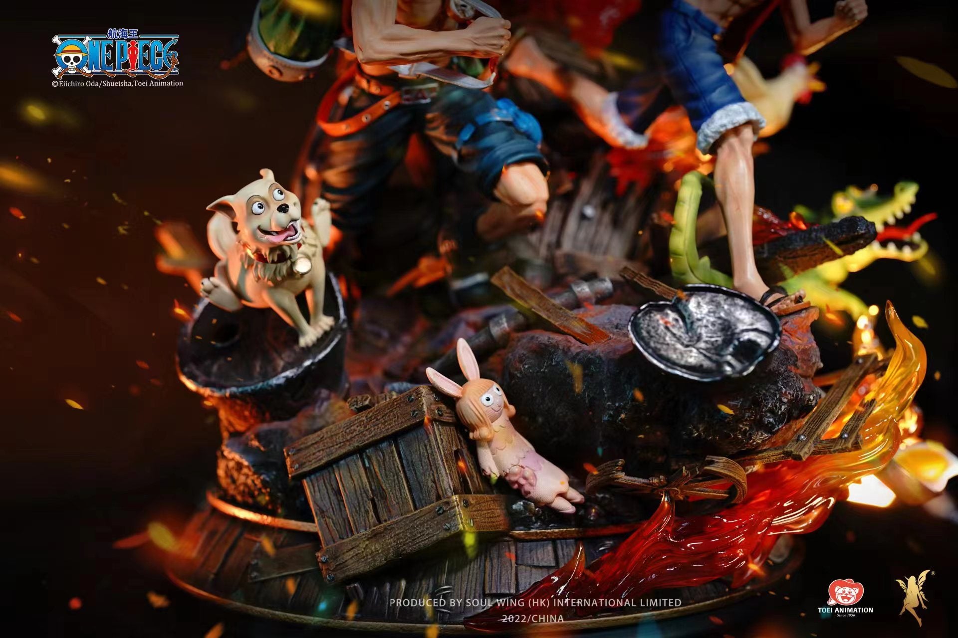 ACE,SABO,LUFFY Soul Wing Studio resin statue Soul Wing Studio anime figure