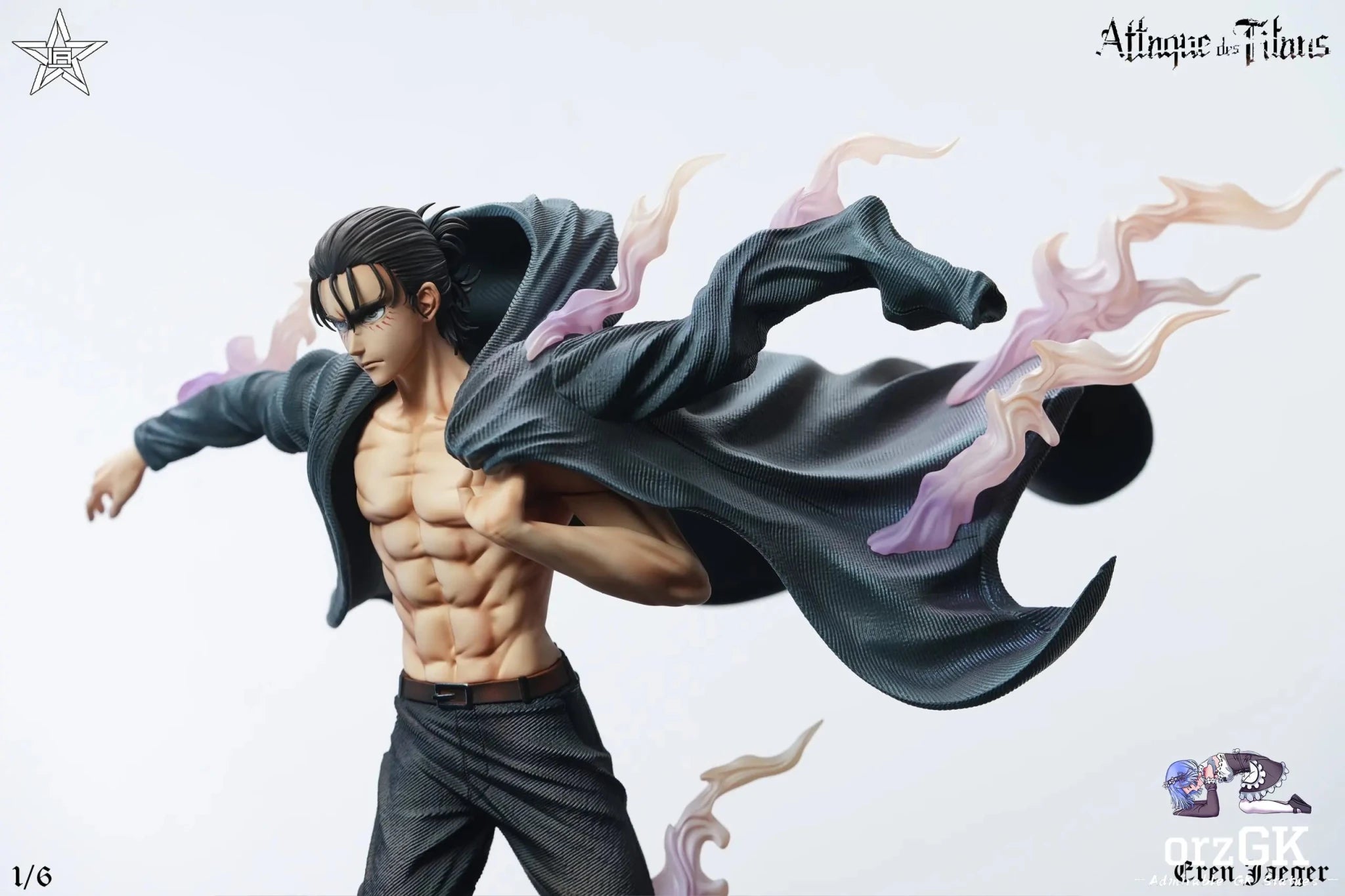 Craftsman Studio - Eren Clothing Attack on Titan resin statue Navy Toys anime figure