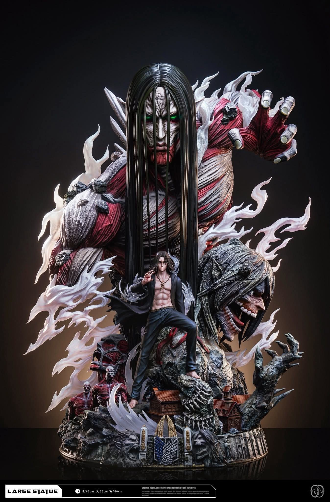 Eren Yeager resin statue Hertz studio anime figure