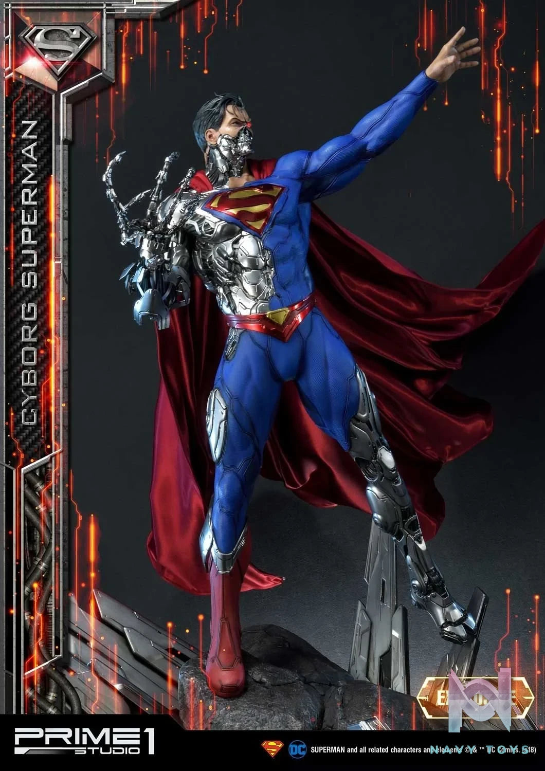 Cyborg Superman - Superman - Prime 1 Studio (MMDC - 32EX) resin statue Prime 1 Studio anime figure