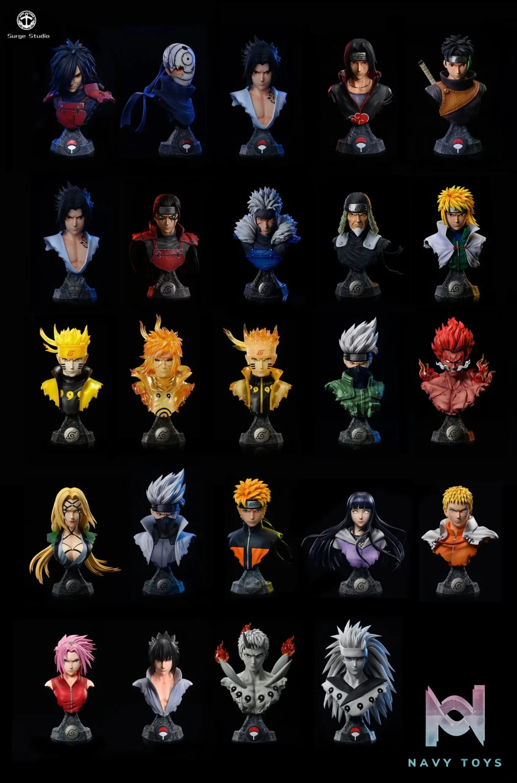 Surge Studio – Naruto Six Paths Madara & Six Paths Obito