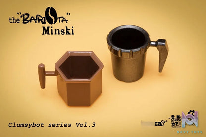 Whycat Studio & GEARHEADTOYS Studio – ClumsyBot Series 3 Barista Minski GHT005 (Licensed)