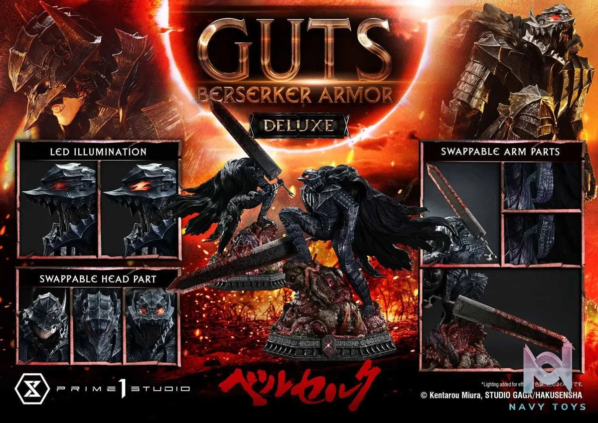 Guts,Berserker Armor resin statue Prime 1 Studio anime figure
