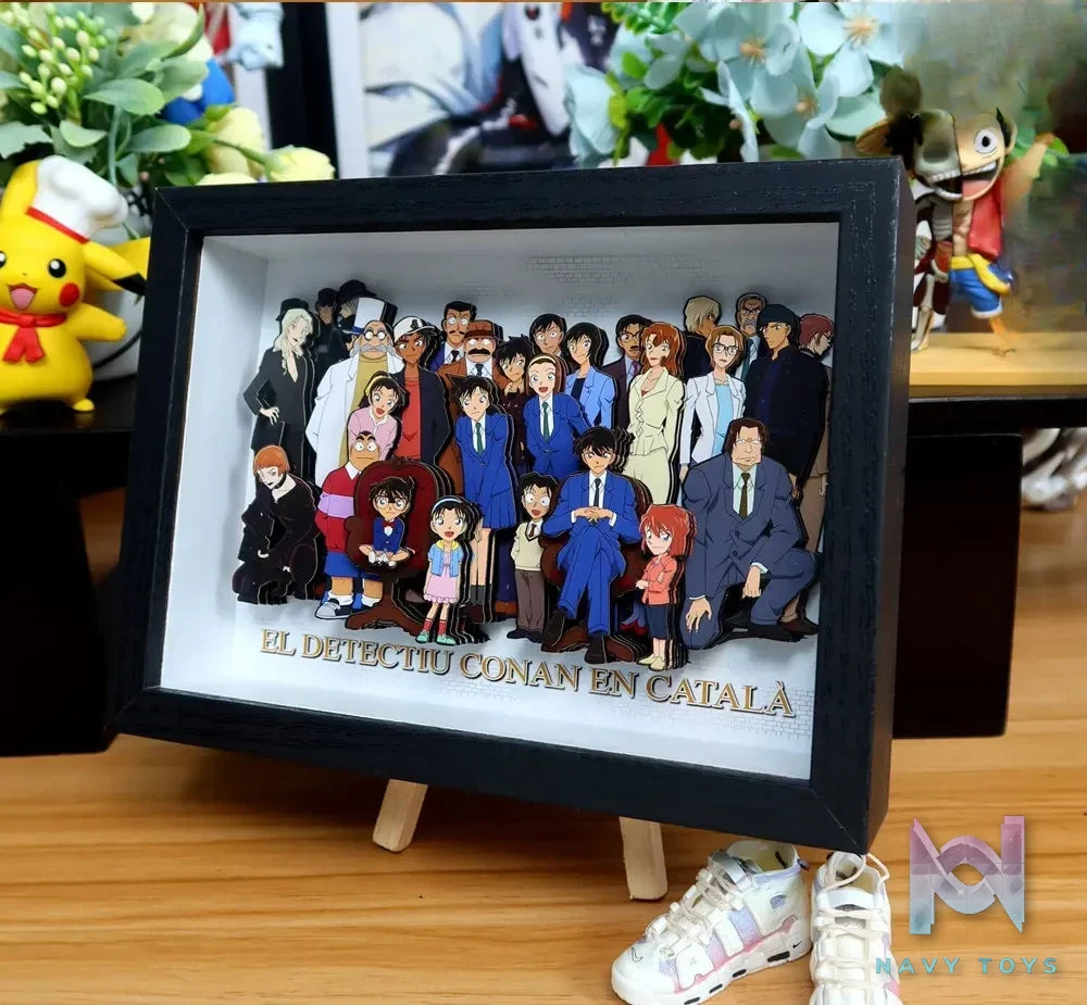 KALA HOME Studio – Detective Conan Multiple Characters #11 3D Decorative Painting Detective Conan