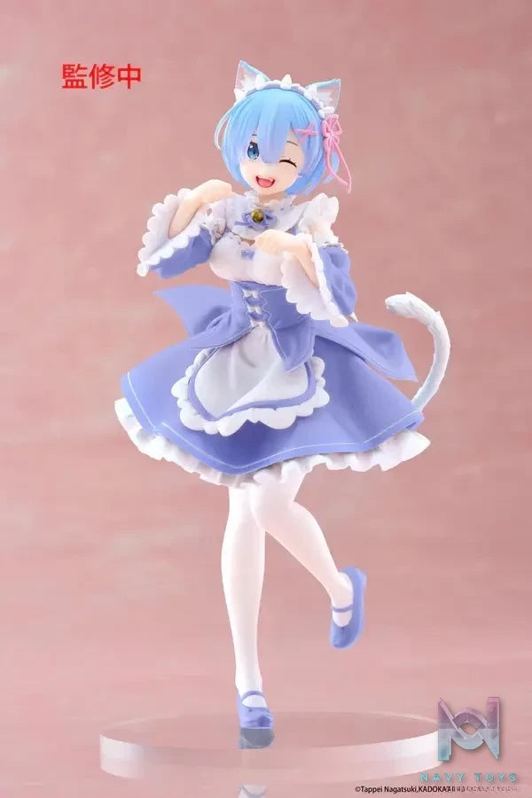Taito – Re: ZERO Starting Life in Another World Coreful Figure Rem Cat Maid Ver. (Licensed)