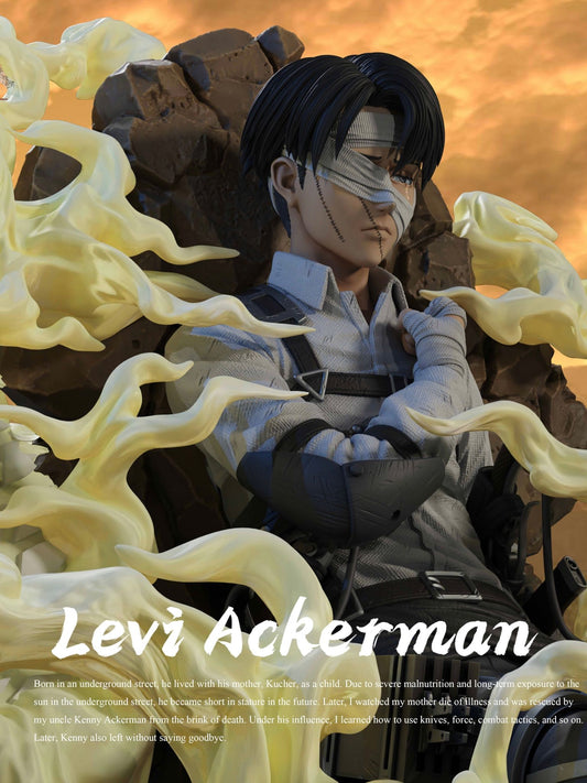 Levi Ackerman Curtain Call - Attack on Titan - Freedom Studio resin statue freedom studio anime figure