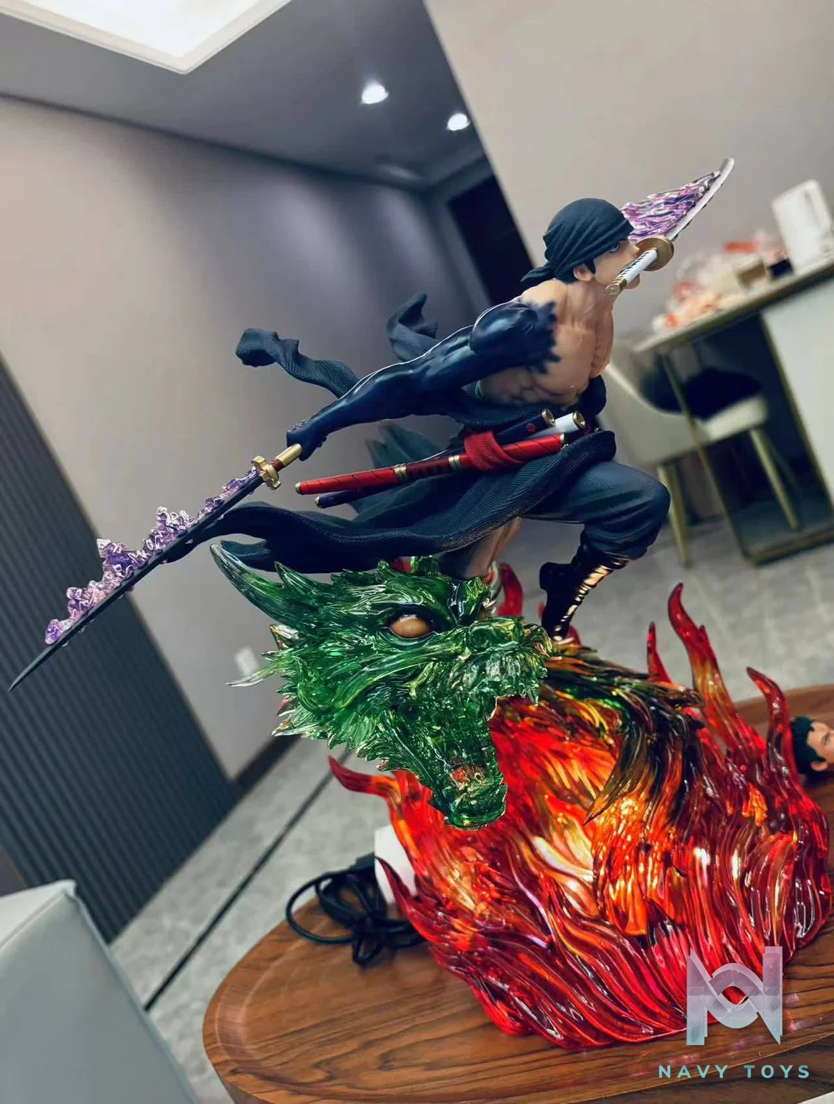 Enma Roronoa Zoro resin statue UST Studio anime figure