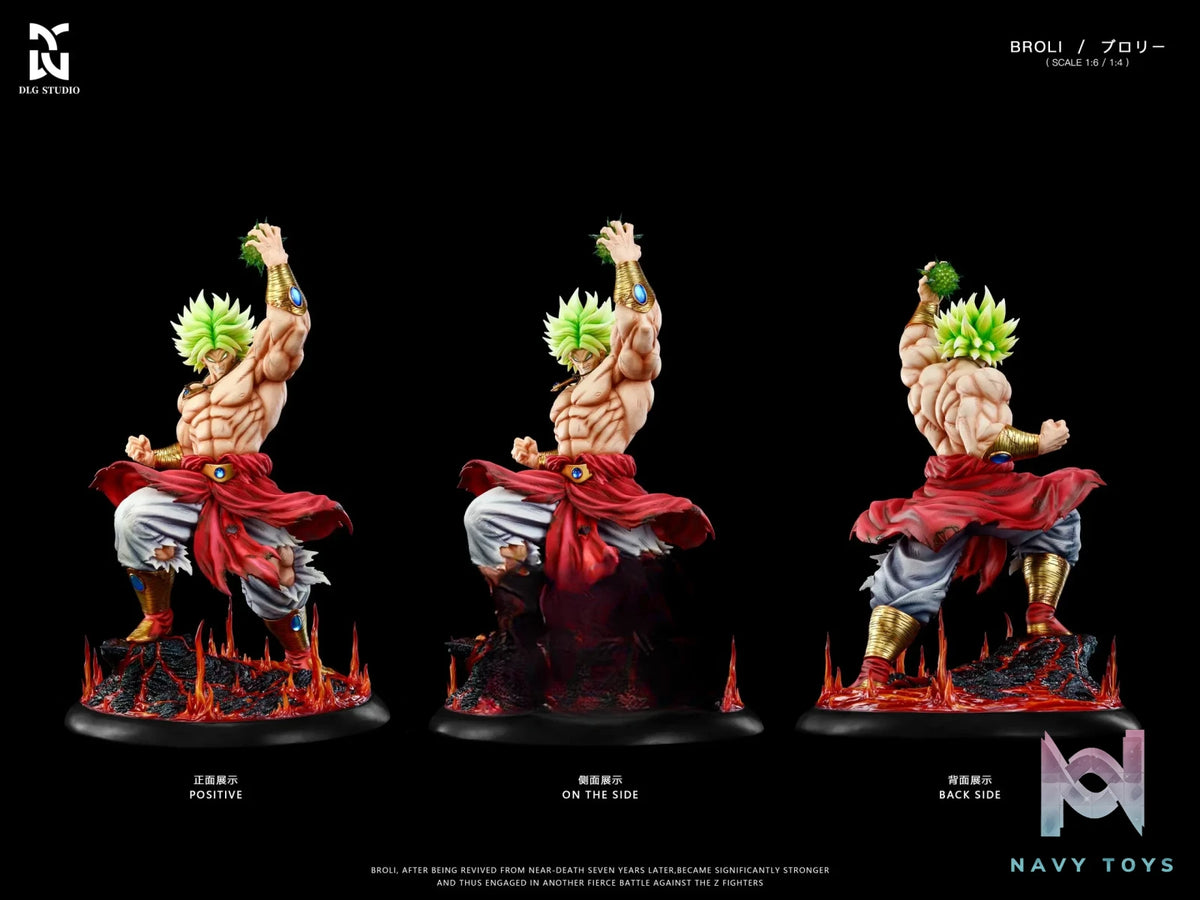 DLG Studio – Broly Single Character Museum Statue Series Dragon Ball