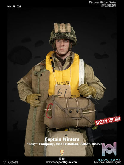Facepoolfigure – Captain Winters “Easy” Company, 2nd Battalion, 506th Division 1/6 Action Figure FP025 (Licensed)