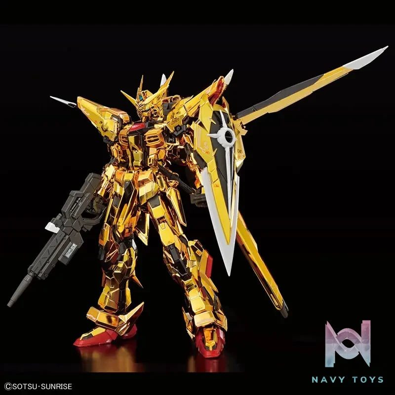 BANDAI SPIRITS – RG 1/144 Akatsuki Gundam (Oowashi Pack) Plastic Model (Licensed)