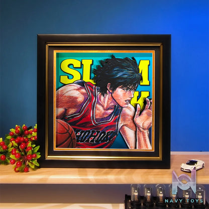 Yu Zhi Jiang Studio – Kaede Rukawa Series #2 3D Decorative Painting Slam Dunk