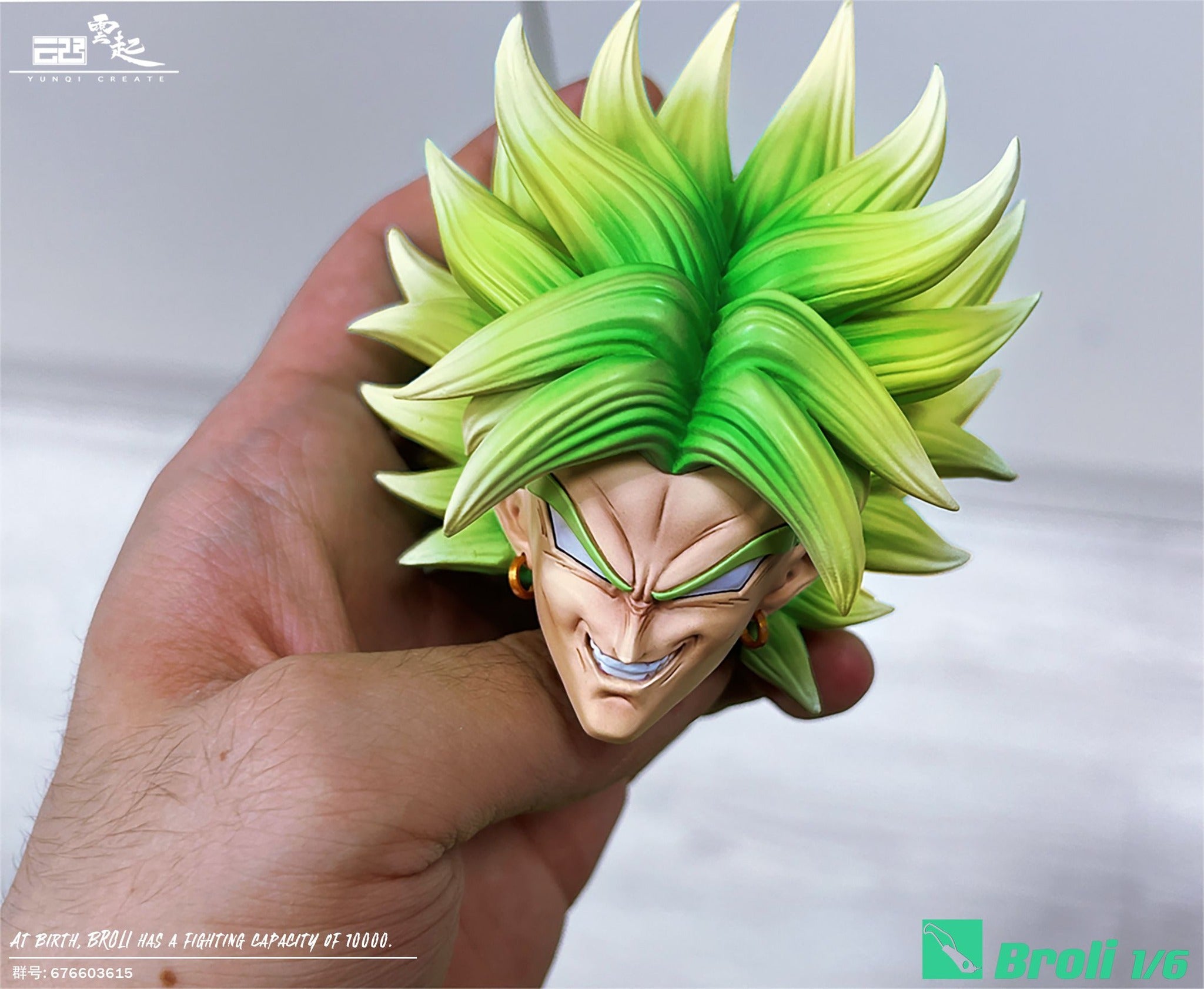 Broly - Yunqi Studio 1/6 resin statue yunqi studio anime figure