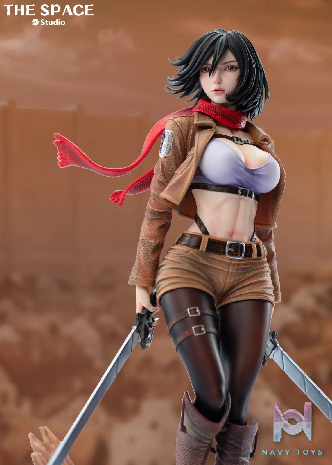 The Space Studio – Mikasa Ackerman Attack on Titan