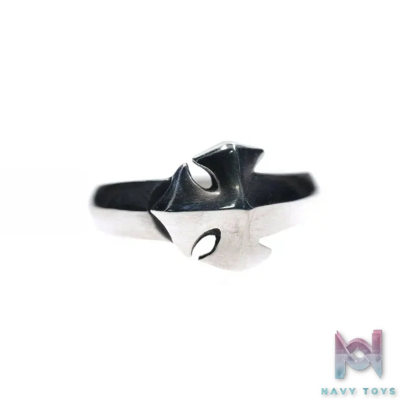 Raven Studio (silver jewelry) – Bill Wall Leather Style Cross Ring Original