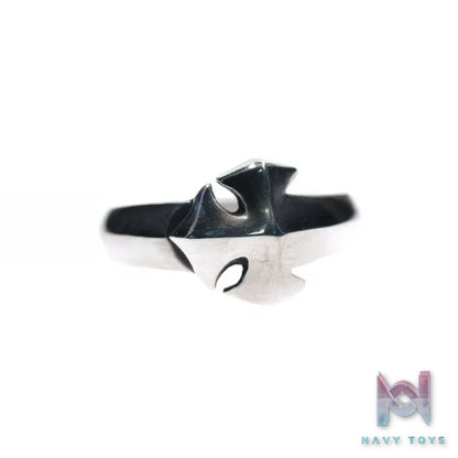 Raven Studio (silver jewelry) – Bill Wall Leather Style Cross Ring Original