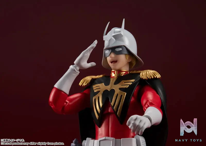 BANDAI SPIRITS – S.H.Figuarts Char Aznable “Mobile Suit Gundam” (Licensed)