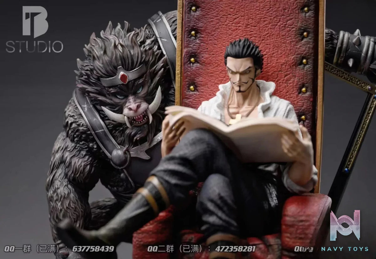 BT Studio – One Piece Oka Shichibukai #5 Seated Dracule Mihawk