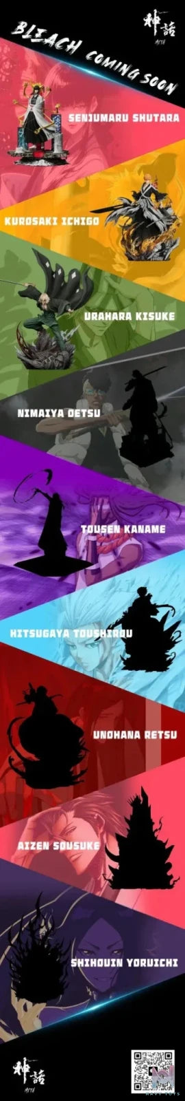 Myth Studio - BLEACH Urahara Kisuke resin statue Navy Toys anime figure
