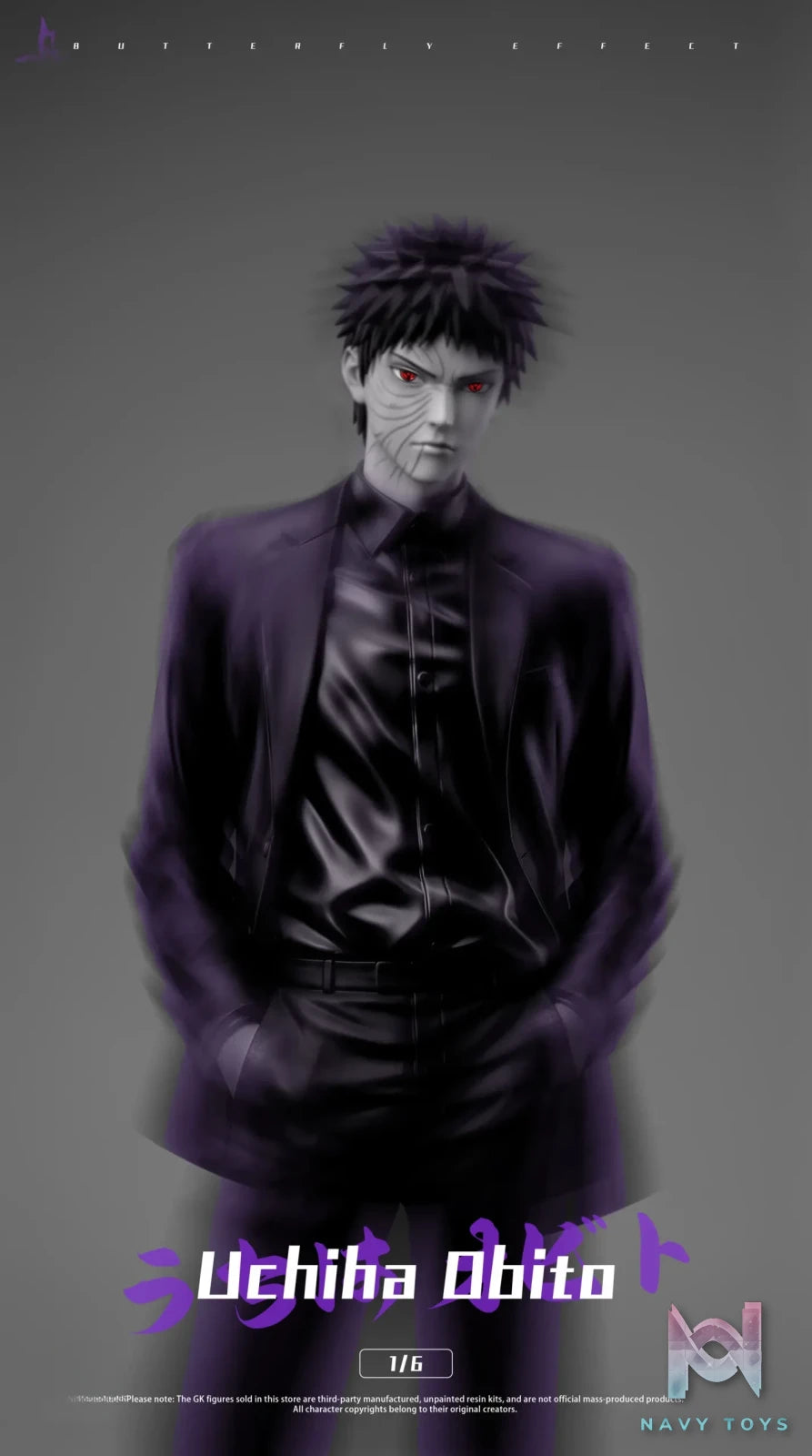 Butterfly Effect Studio – Suit Collection Uchiha Sasuke X Uchiha Obito X Hatake Kakashi Naruto