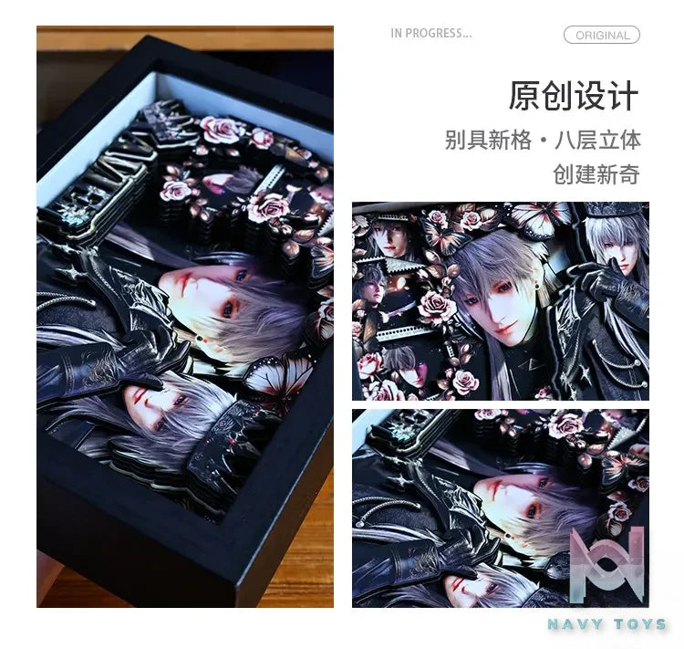 Yu Zhi Jiang Studio – Love and Deepspace Multiple Characters 3D Decorative Painting Love and Deepspace