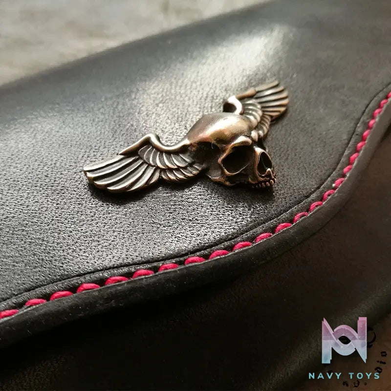 Raven Studio (silver jewelry) – Original Japanese Premium Tochigi Saddle Leather Flap Long Wallet Original