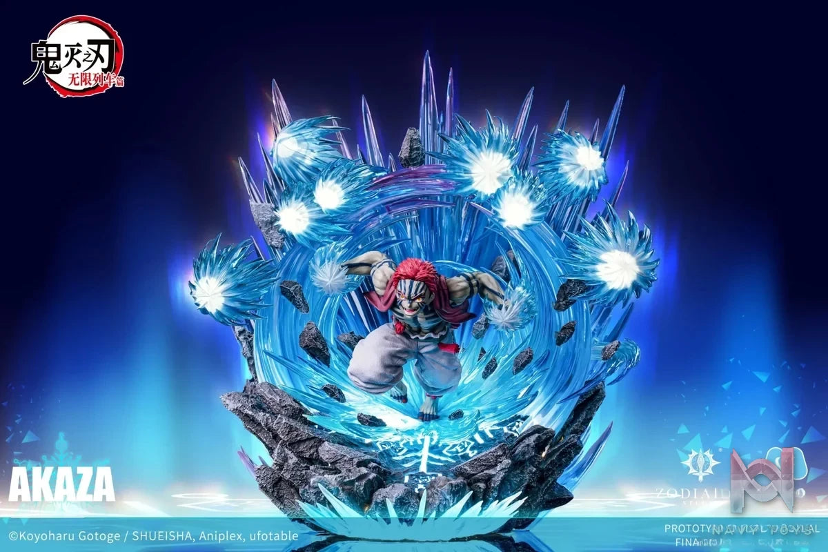 Zodiakos Studio & San Yue Shou Studio - Demon Slayer Akaza (Licensed) resin statue Navy Toys anime figure