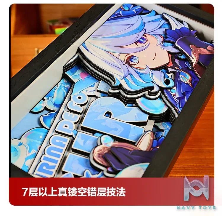 Yu Zhi Jiang Studio – Furina 3D Decorative Painting Genshin Impact