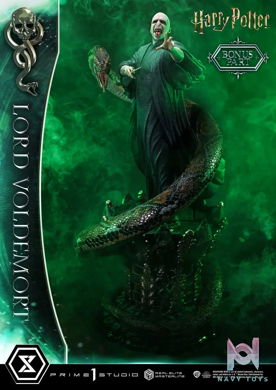 Prime 1 Studio – Harry Potter (Film) Lord Voldemort REMHP-01 REMHP-01S (Licensed)