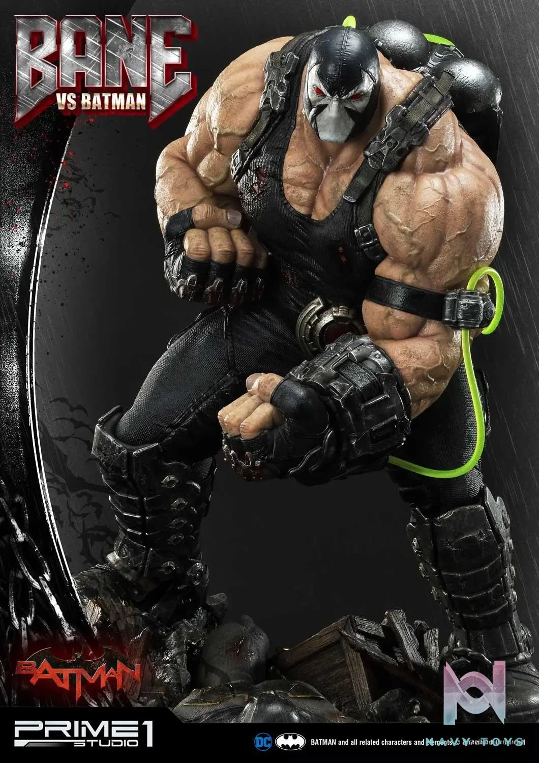 Prime 1 Studio – Ultimate Museum Masterline Batman (Comics) Bane Versus Batman UMMDC-02 UMMDC-02EX (Licensed)