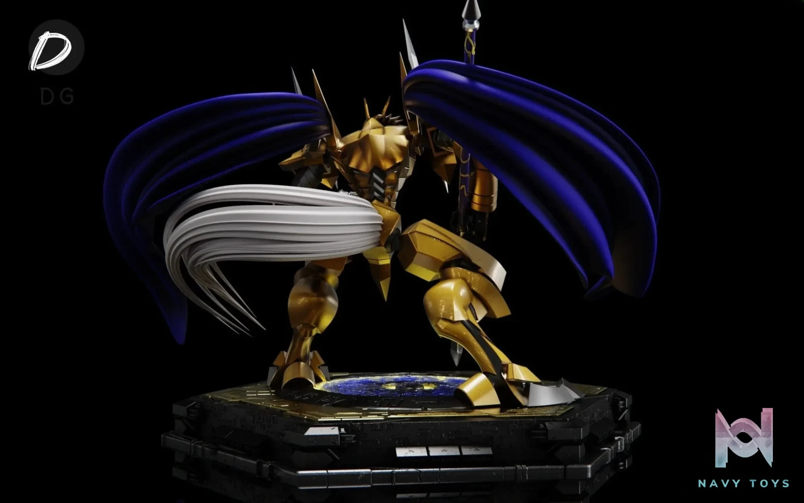 DG Studio – Digimon Cres Garurumon